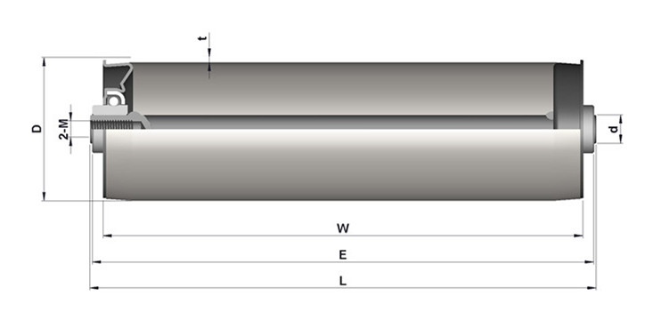 steel rollers for conveyor