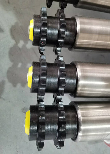 Conveyor-belt-drive-rollers